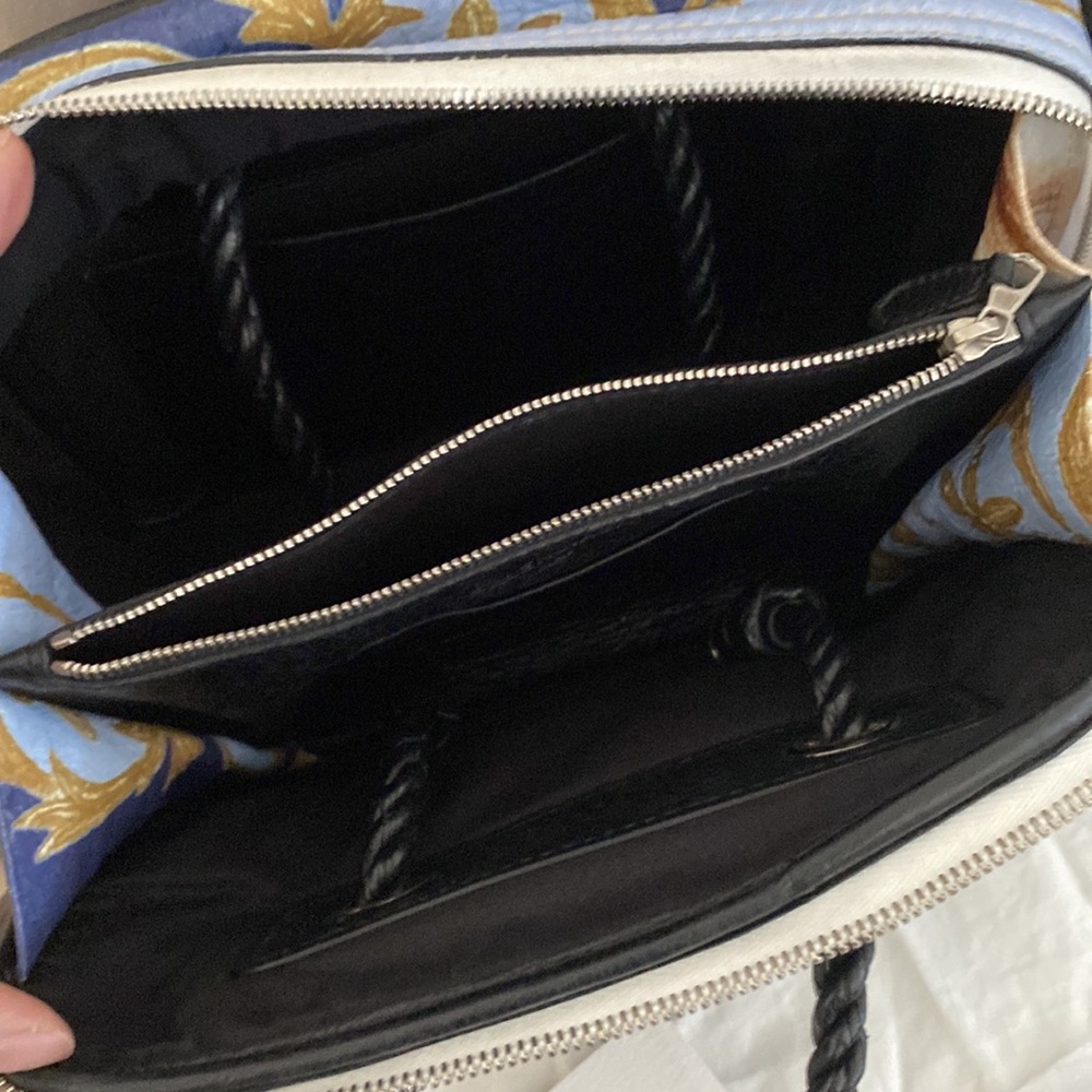 Balenciaga Blanket Square Floral-print Lambskin Bag / Small - Picture 5 of 12